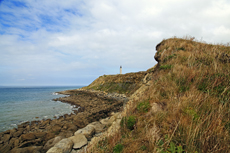 Audresselles-Frankreich<br />Die urtümlichen Klippen am Cap Griz-Nez fallen 50 m tief hinab.