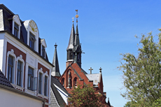 Borkum: Katholische Kirche Maria Meeresstern.