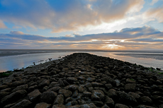 Borkum – eine Insel im Wandel der Gezeiten: Am Nordstrand - die Insel im Wandel.