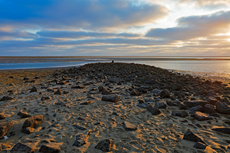 Borkum – eine Insel im Wandel der Gezeiten: Am Nordstrand - die Insel im Wandel.