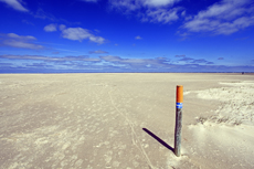 Borkum: Das Ostland: idyllische Strandabschnitte fernab von Borkums buntem Strandleben.