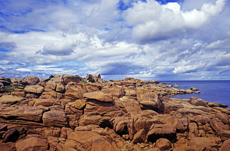 Tregastel: Côte de Granit Rose, die Rosa Granit Küste