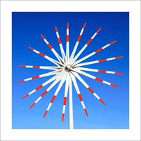 Windräder. Giganten am Horizont.