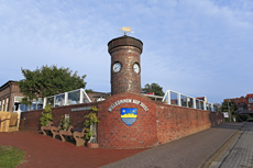 Juist-Töwerland: Im Alten Bahnhof befindet sich das Nationalparkhaus