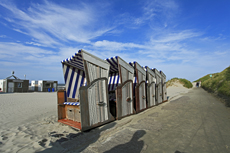 Norderney: DIE Thalassoinsel. Strandkörbe am Nordstrand.