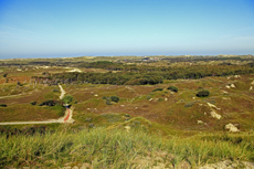 Norderney: DIE Thalassoinsel. Der Blick von der Thalasso-Plattform in Richtung Weiße Dünen.