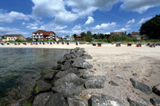 Scharbeutz - Sierksdorf. Das malerische kleine Sierksdorf liegt in der Mitte der Lübecker Bucht.