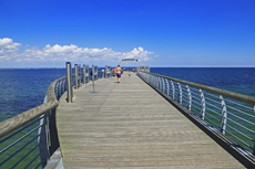 Timmendorfer Strand: Niendorf. Seebrücke Niendorf