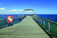 Timmendorfer Strand: Niendorf. Seebrücke Niendorf