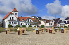 Timmendorfer Strand: Niendorf. Panoramablick auf den Niendorfer Strand