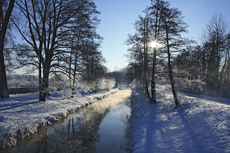 Der Niederrhein: Winterzauber