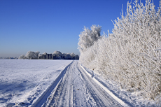 Der Niederrhein: Winterzauber