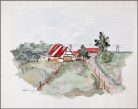 Zeichnungen und Skizzen<br />1981<br />Originalgröße 58x46 cm (BxH)
